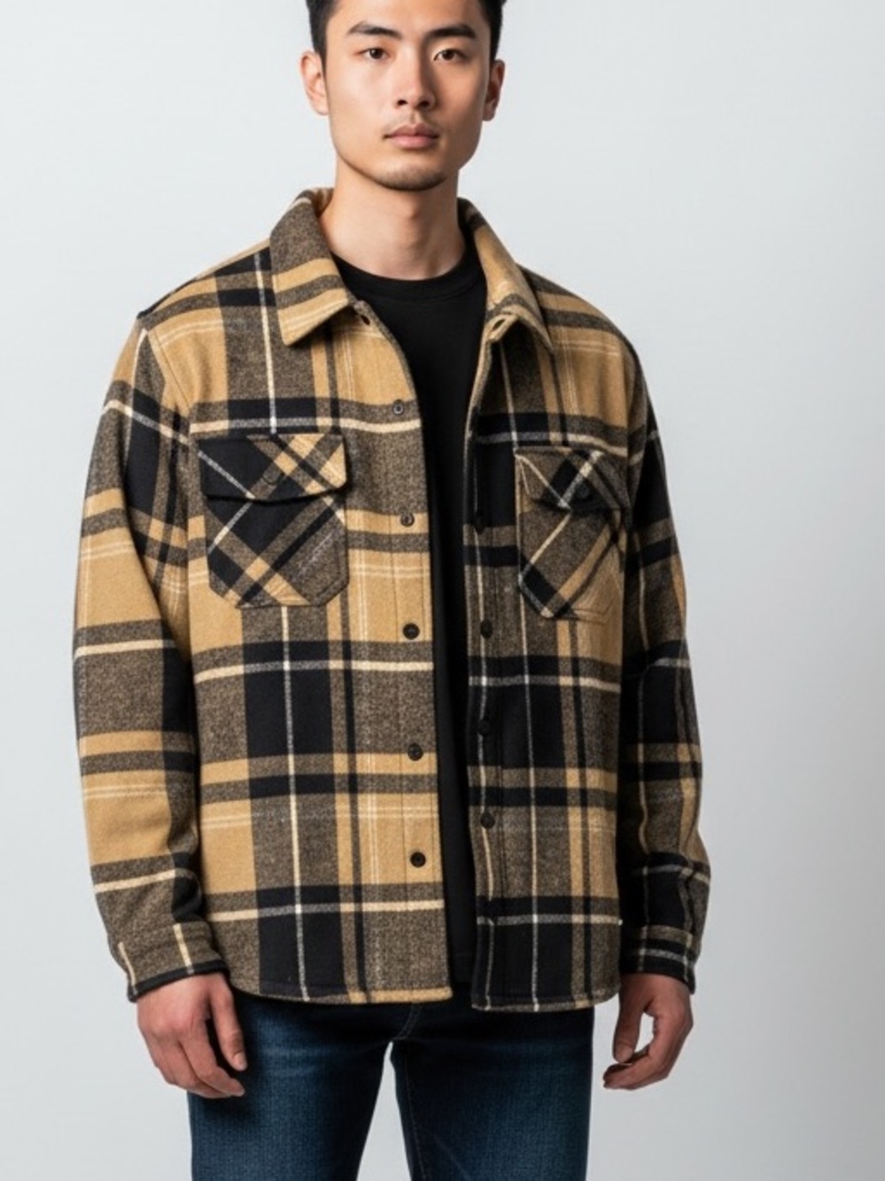 DAKINE THICK FLEECE LINED PLAID SHIRT JACKET SHAKET SZ SMALL